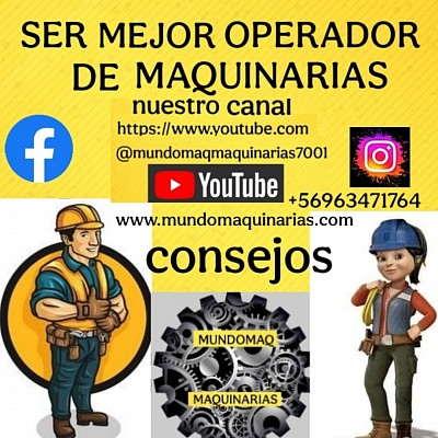 NUESTRO CANAL DE YOUTUBE @mundomaqmaquinarias7001