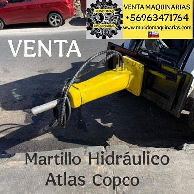 ACCESORIO MARTILLO HIDRÁULICO ATLAS COPCO PARA MINICARGADOR